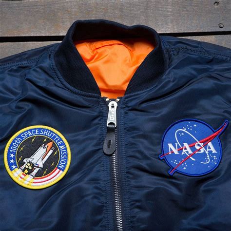 ma1 jacket replica blue|ma 1 nasa jacket.